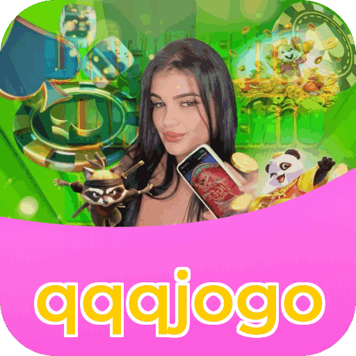 Interface do aplicativo qqqjogo mostrando jogos disponíveis no iOS e Android
